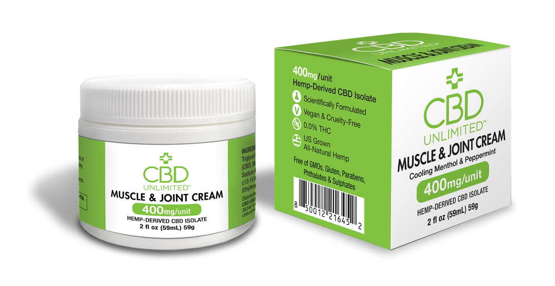 CBD Unlimited Muscle & Joint Cream