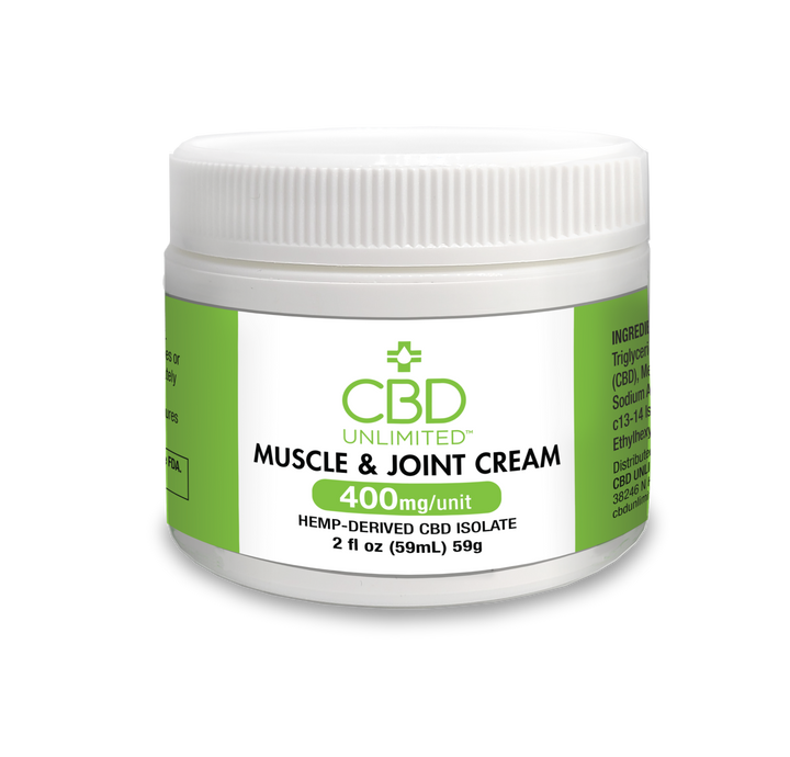 CBD Unlimited Muscle & Joint Cream